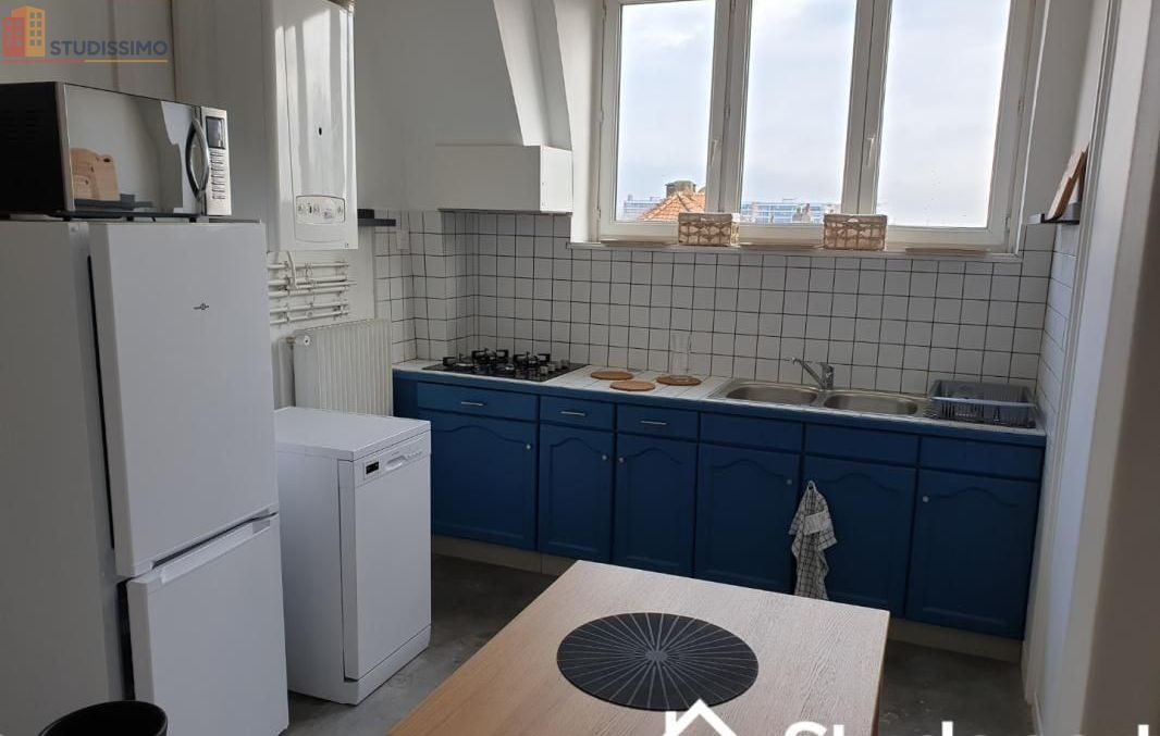 Studio meublé 13m² Roubaix - 3e étage, meublé - Photo 5