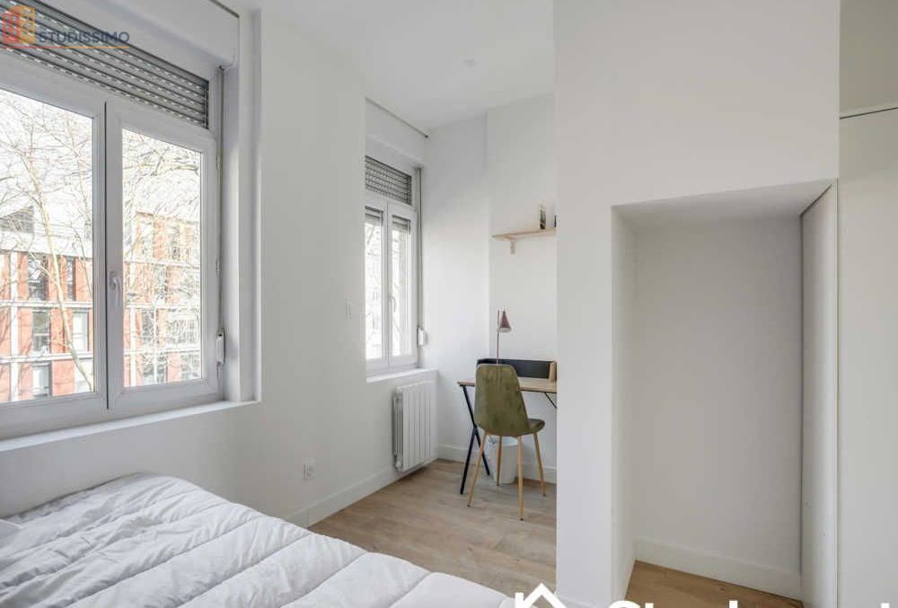 Studio meublé 13m² Lille 59000 - Calme, lumineux - Photo 4