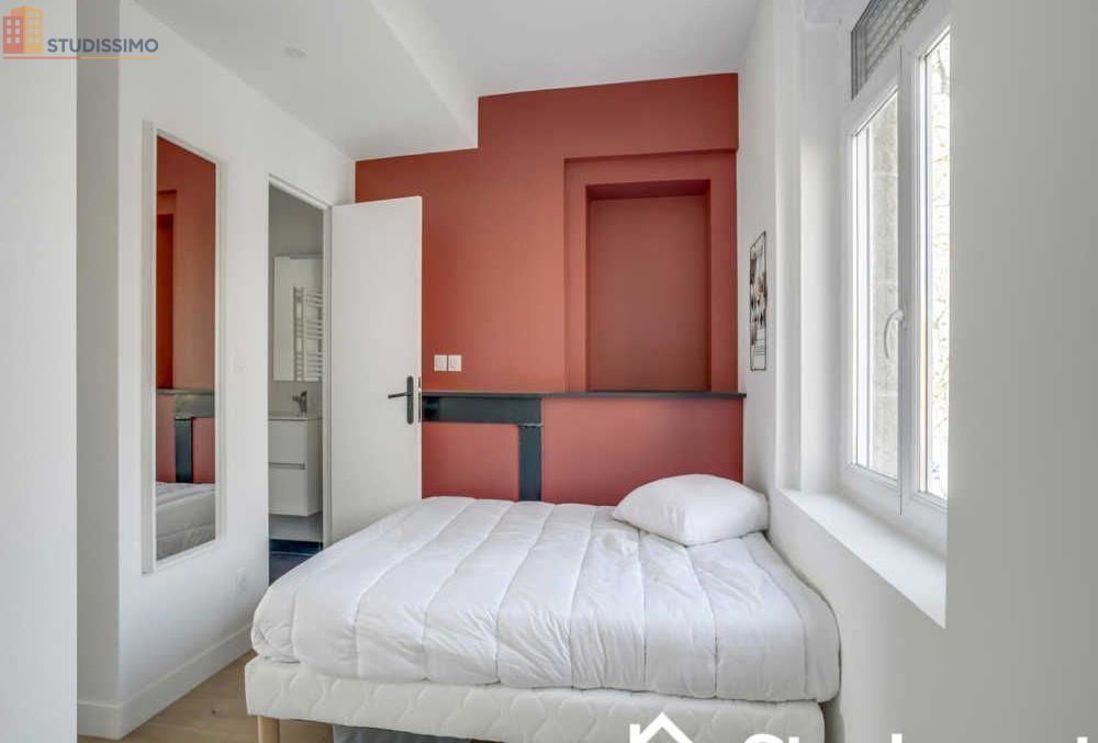 Studio meublé 13m² Lille 59000 - Calme, lumineux - Photo 2
