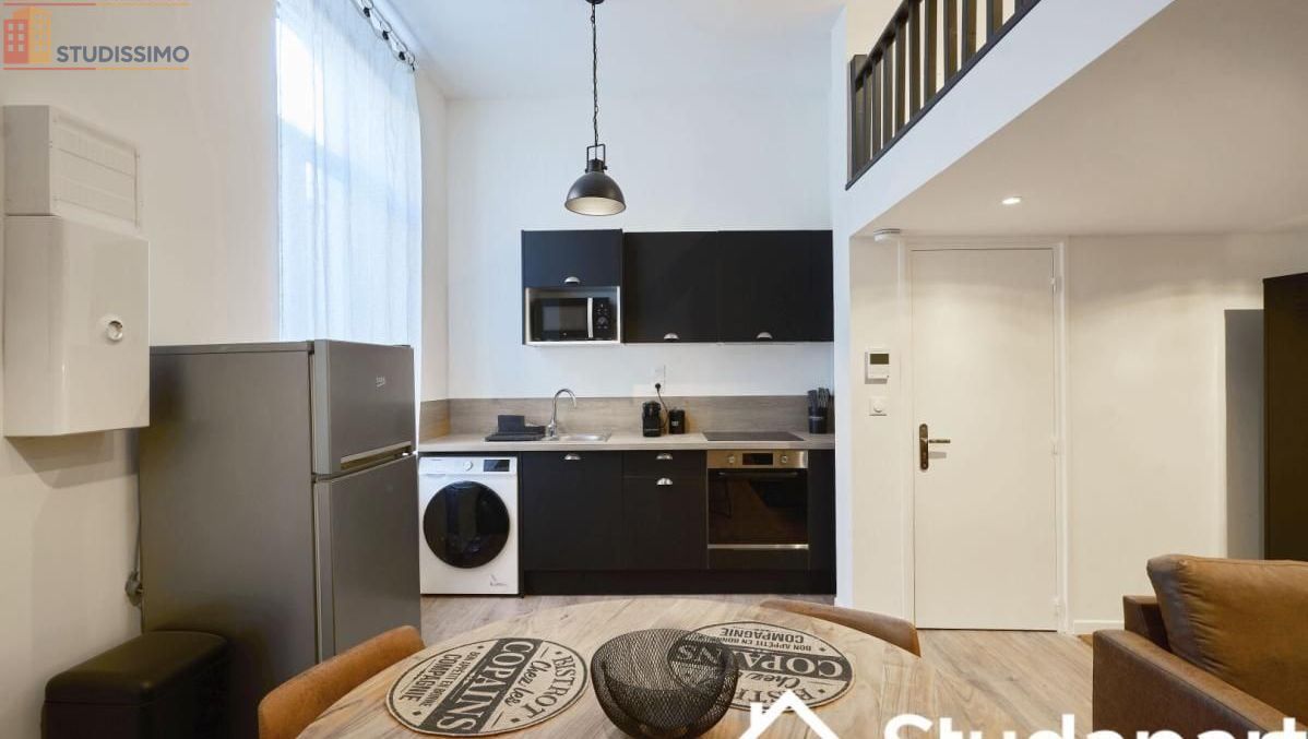 Studio meublé 27m² Lille 59000 - Meublé, DPE A - Photo 4