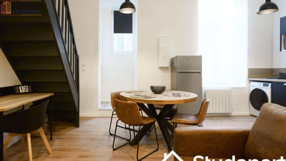Studio meublé 27m² Lille 59000 - Meublé, DPE A - Photo 3