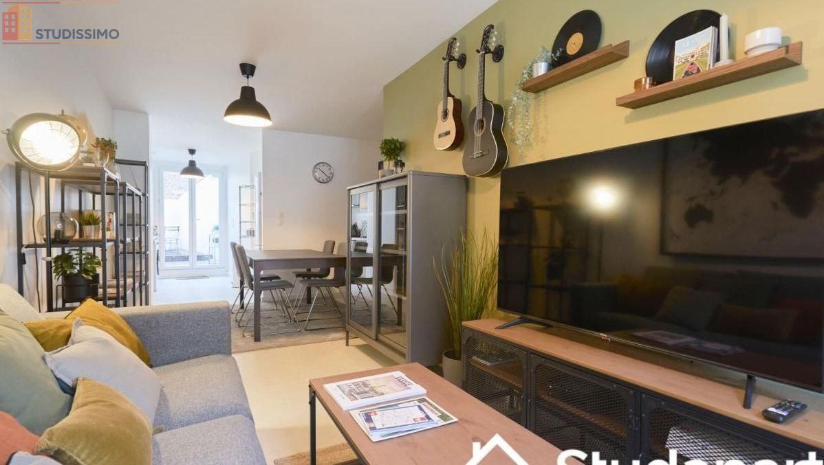 Studio meublé 9m² Lille 59000 - Meublé, DPE A - Photo 2