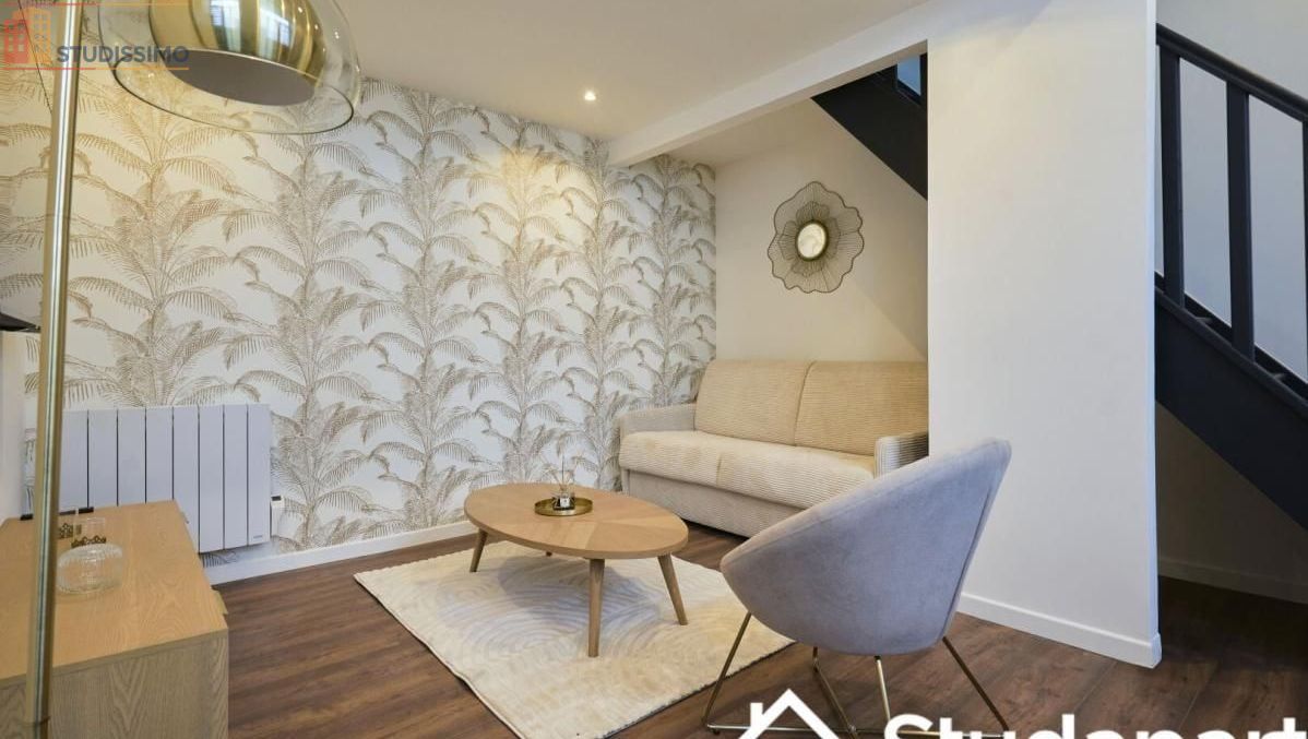 Studio meublé 33m² Lille centre - Lumineux, DPE A - Photo 5