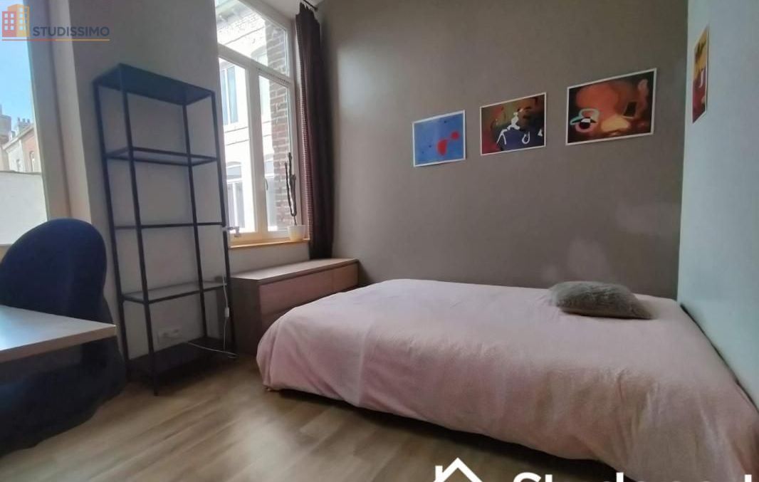 Studio meublé 13m² Lille 59800 - Meublé, DPE C - Photo 1