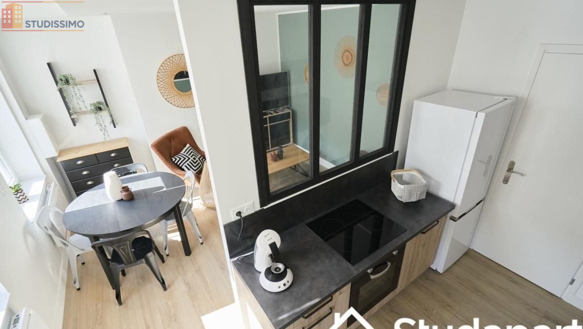 Studio meublé 9m² Lille 59000 - Meublé, lumineux - Photo 2