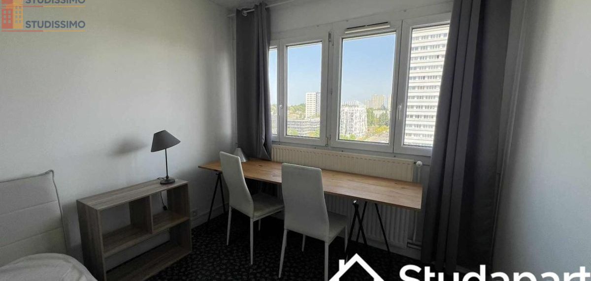 Studio 12m² Mons-en-Baroeul - Meublé, étage élevé - Photo 3