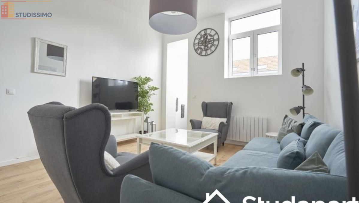 Studio meublé 14m² Lille 59000 - Meublé, DPE A - Photo 9