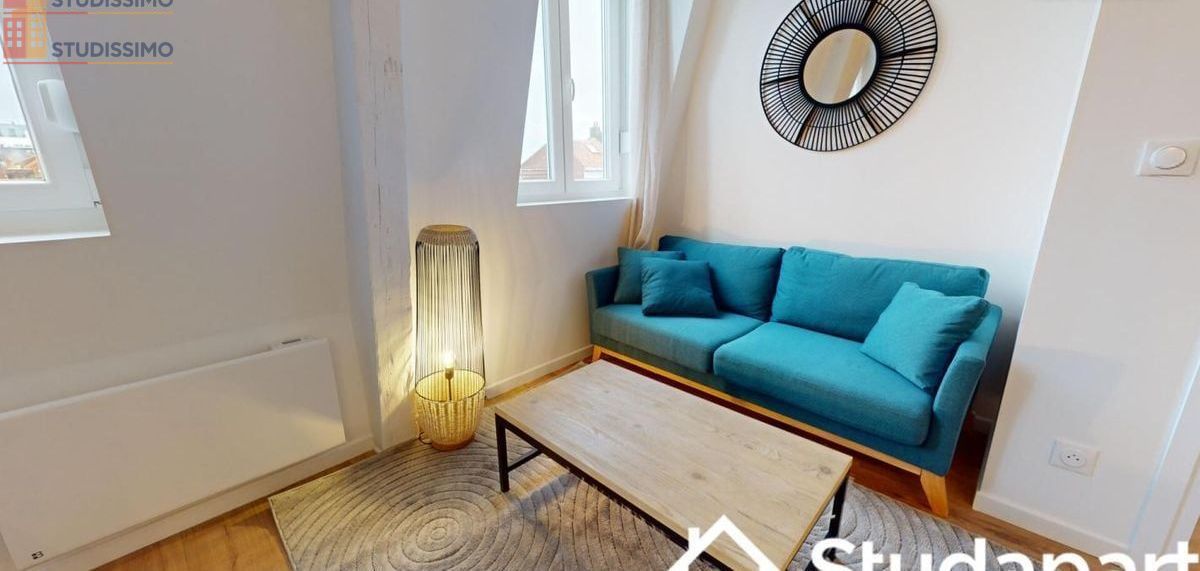 Studio meublé 12m² Lille 59000 - Meublé, faible conso énergétique - Photo 1
