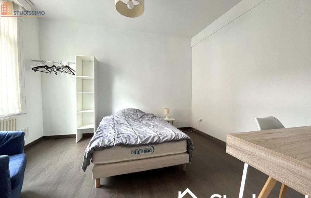 Studio meublé 10m² Lille 59260 - Meublé, DPE D - Photo 0