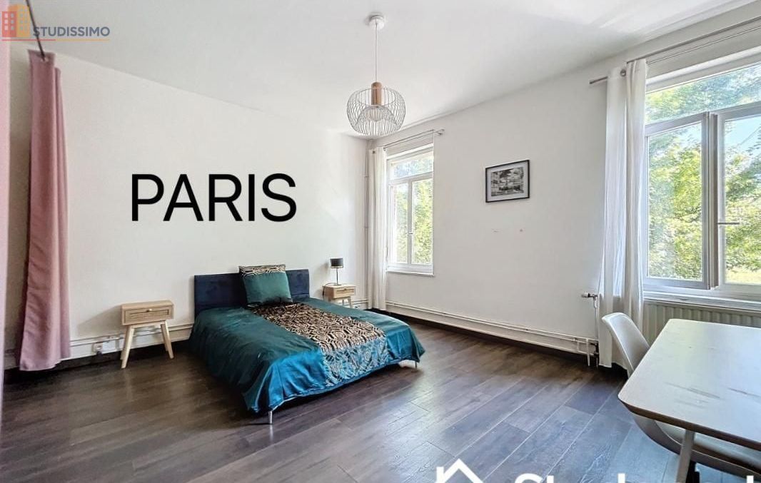 Studio meublé 12m² Roubaix 59100 - Meublé, lumineux - Photo 4