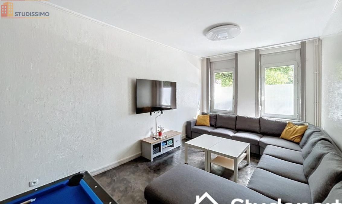 Studio meublé 12m² Roubaix 59100 - Meublé, lumineux - Photo 1