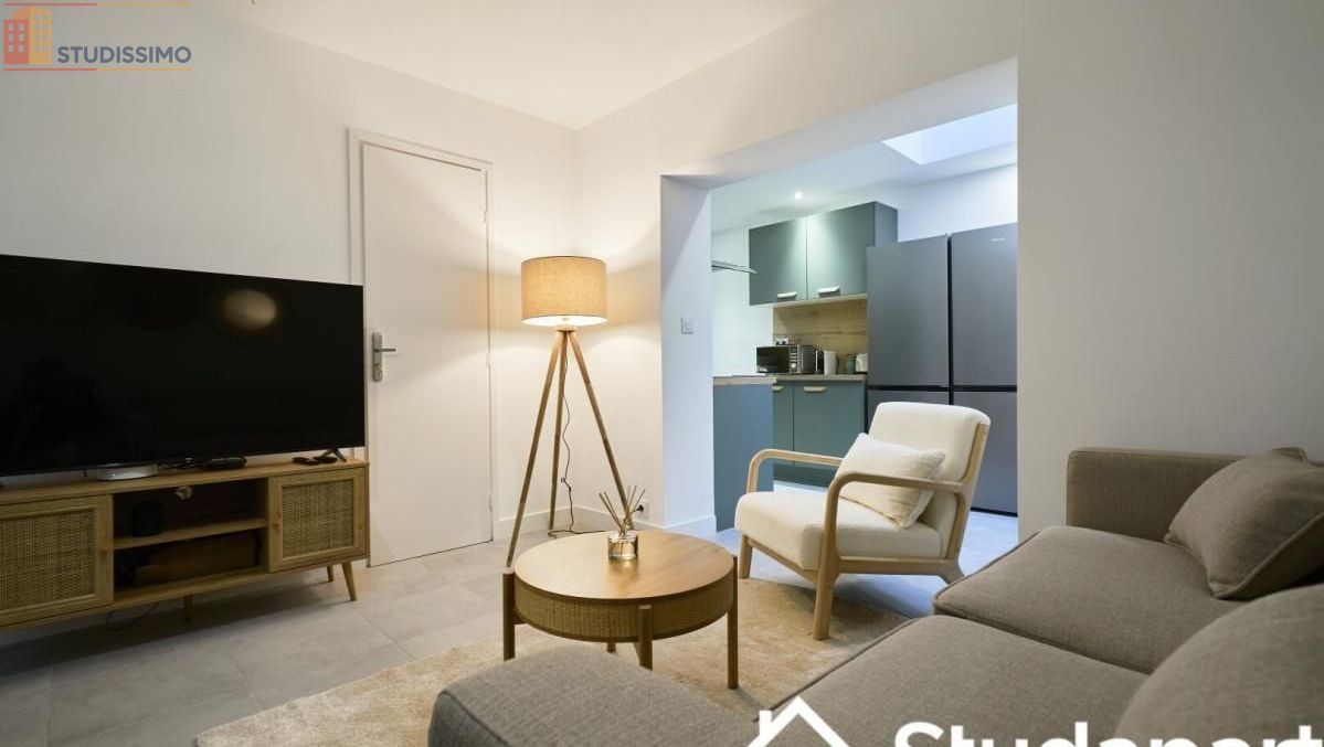Studio meublé 13m² Lille 59000 - Lumineux, DPE A - Photo 1