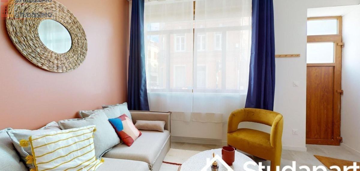 Studio 12m² Lille 59000 - Meublé, lumineux - Photo 2