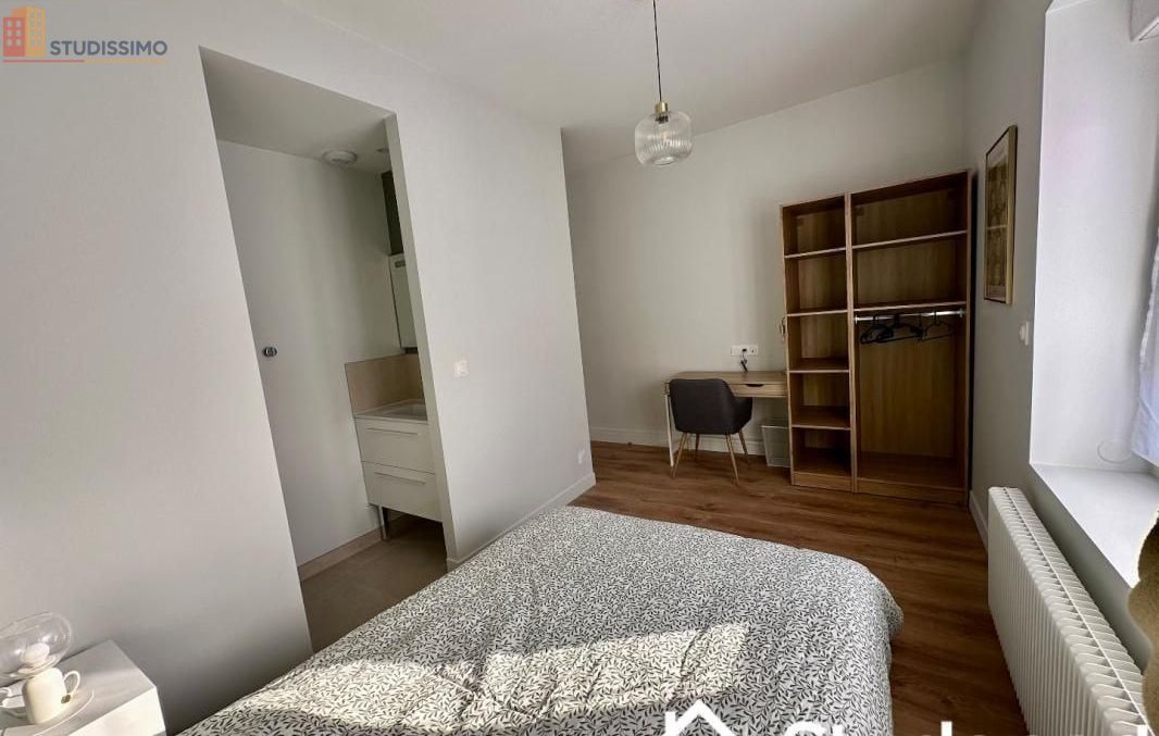 Studio meublé 10m² Lille 59160 - Calme, lumineux - Photo 1