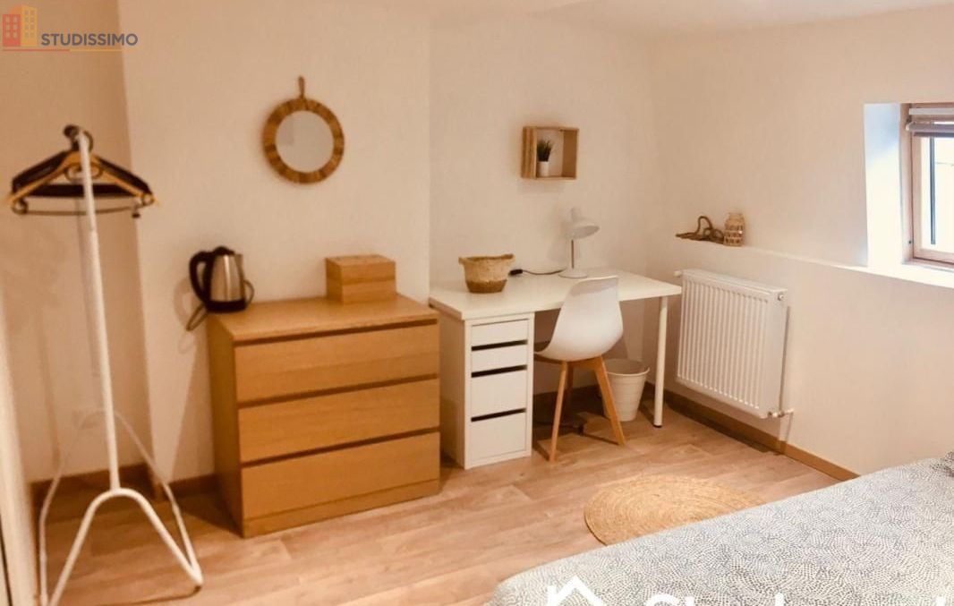 Studio meublé 13m² Anzin - Calme, lumineux - Photo 2
