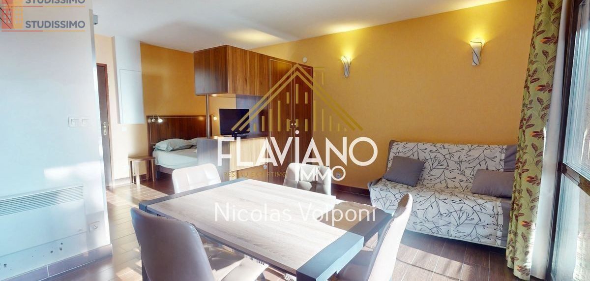 Studio 27m² Jausiers - lumineux, proche commodités - Photo 17