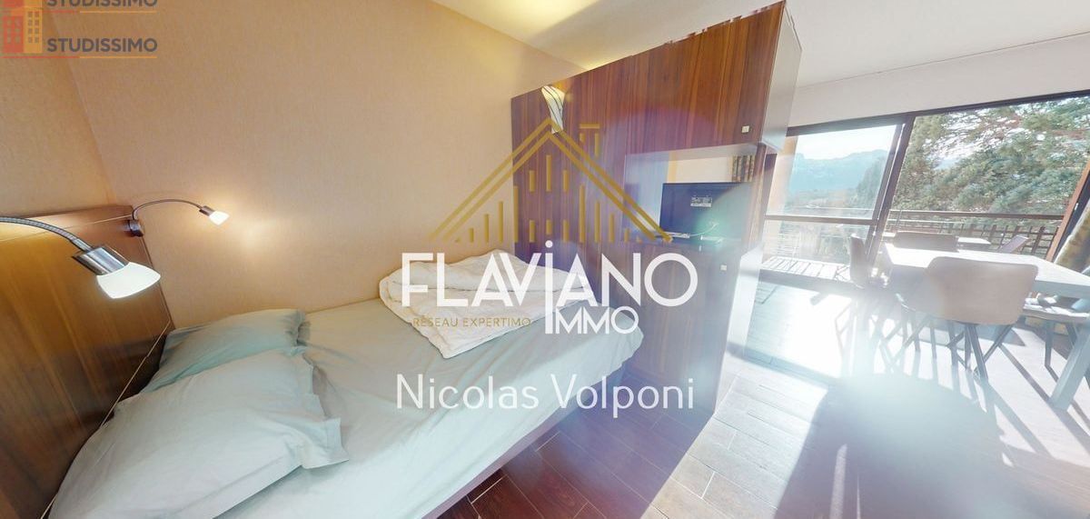 Studio 27m² Jausiers - lumineux, proche commodités - Photo 12