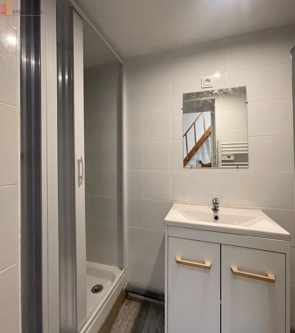 Studio meublé 24m² Roubaix 59100 - Mezzanine, proche Condition Publique - Photo 2