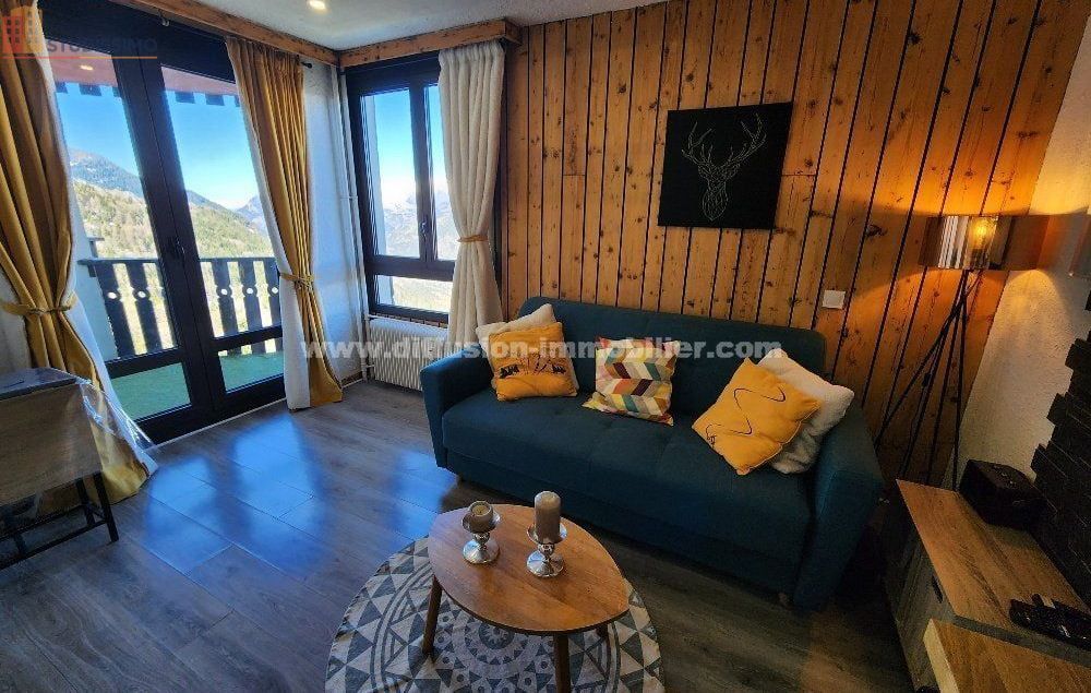 Studio 19m² Uvernet-Fours - Vue dégagée, lumineux - Photo 5