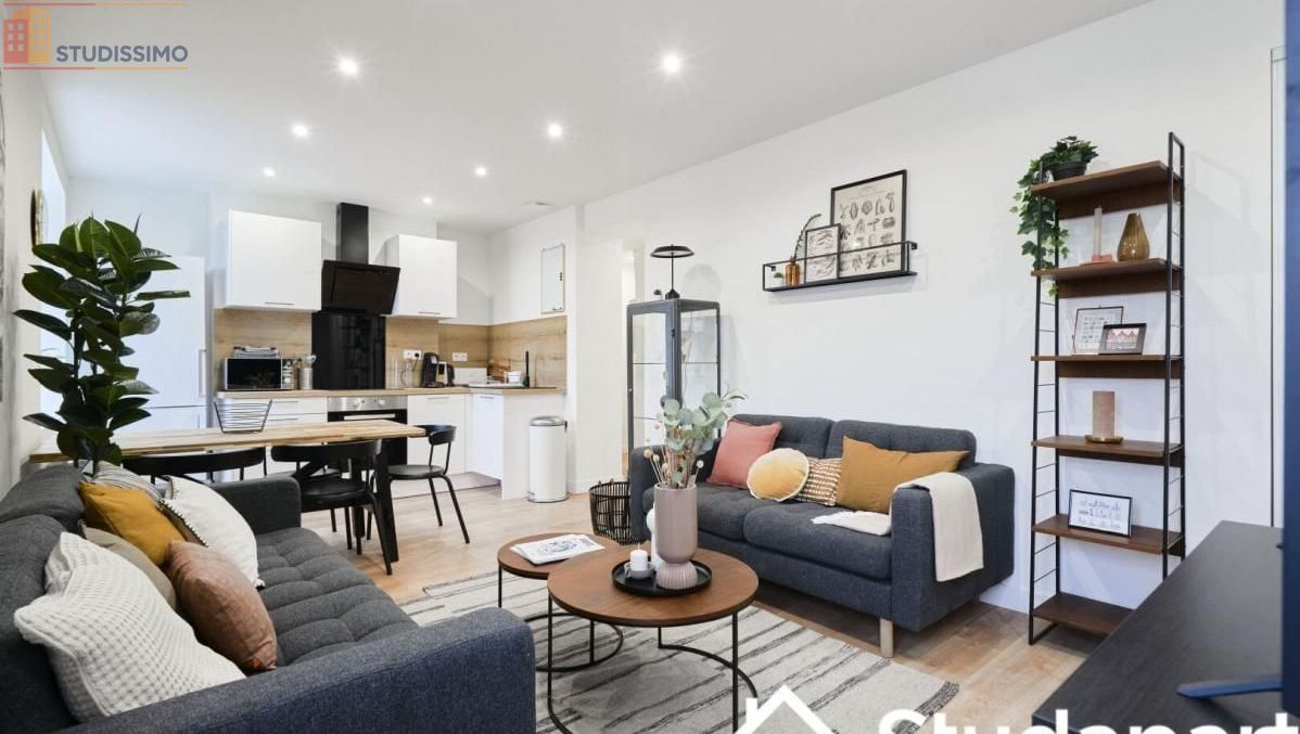 Studio meublé 16m² Lille 59000 - Meublé, DPE A - Photo 1
