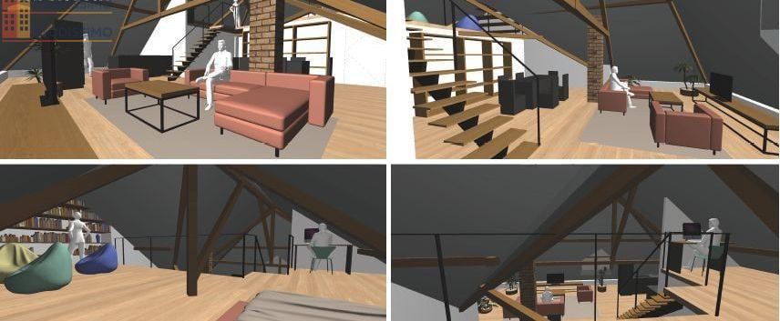 Studio 106m² Barcelonnette - Dernier étage, lumineux - Photo 1