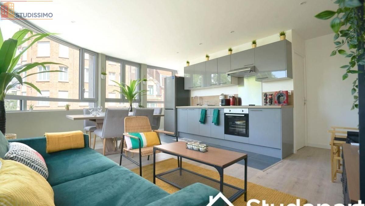 Studio meublé 14m² Lille centre - Lumineux - Photo 8
