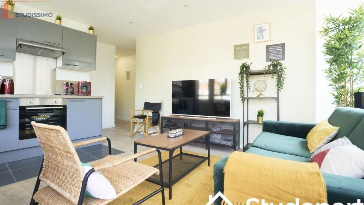 Studio meublé 14m² Lille centre - Lumineux - Photo 1
