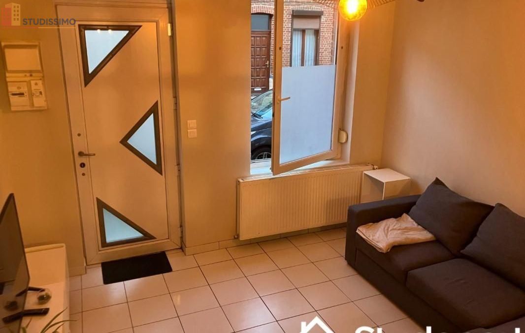 Studio meublé 10m² Loos 59120 - Meublé - Photo 2
