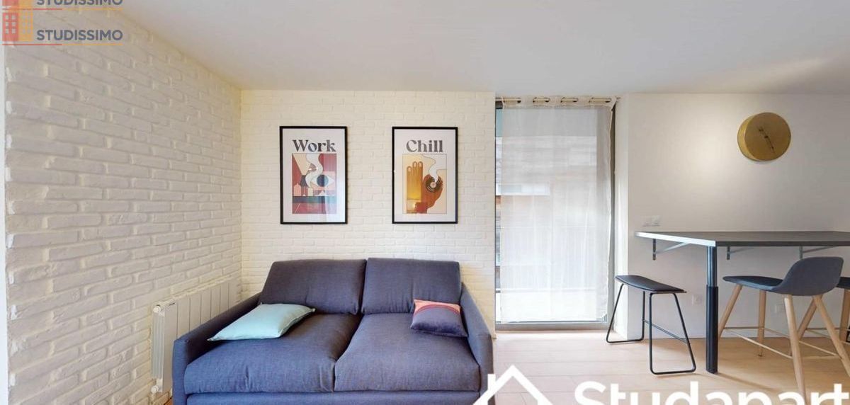 Studio meublé 10m² Lille 59000 - Meublé, DPE A - Photo 1