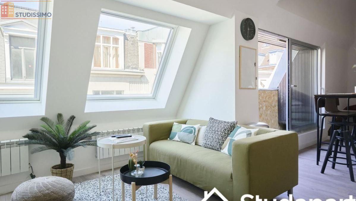 Studio meublé 9m² Lille 59000 - Meublé, DPE A - Photo 7
