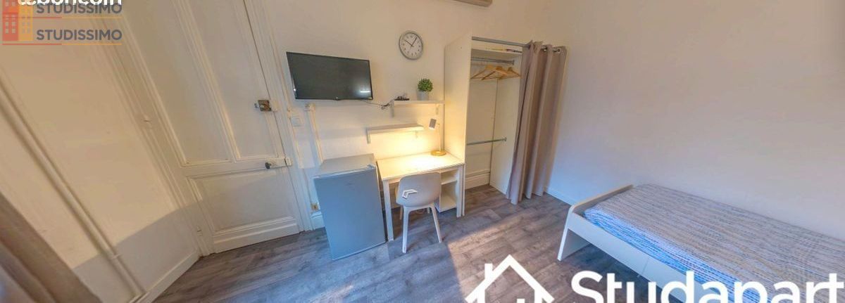 Studio meublé 11m² Valenciennes - Meublé, 11m² - Photo 1