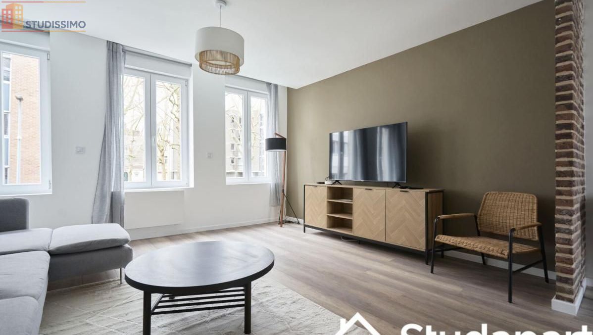 Studio meublé 11m² Lille 59000 - Meublé, DPE A - Photo 1