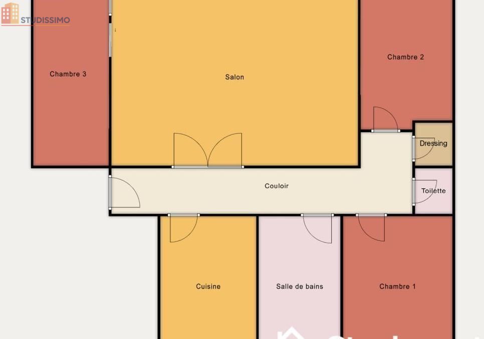 Studio meublé 25m² Lille 59260 - Calme, lumineux - Photo 2