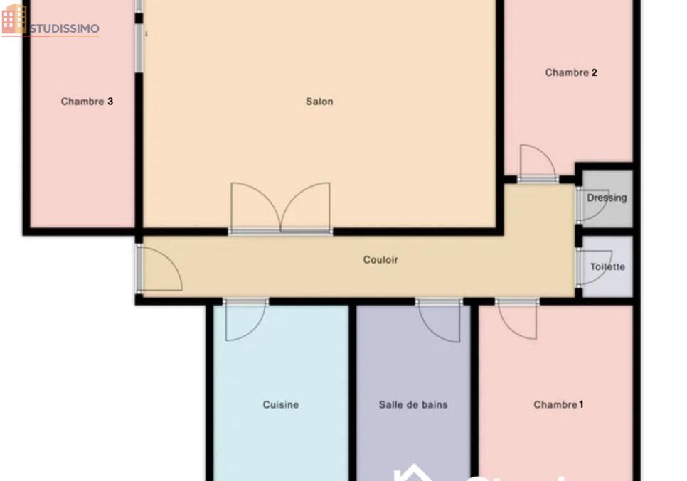 Studio meublé 25m² Lille 59260 - Calme, lumineux - Photo 1