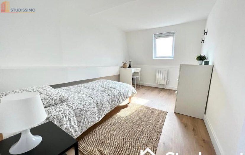 Studio meublé 13m² Roubaix 59100 - Calme, lumineux - Photo 3