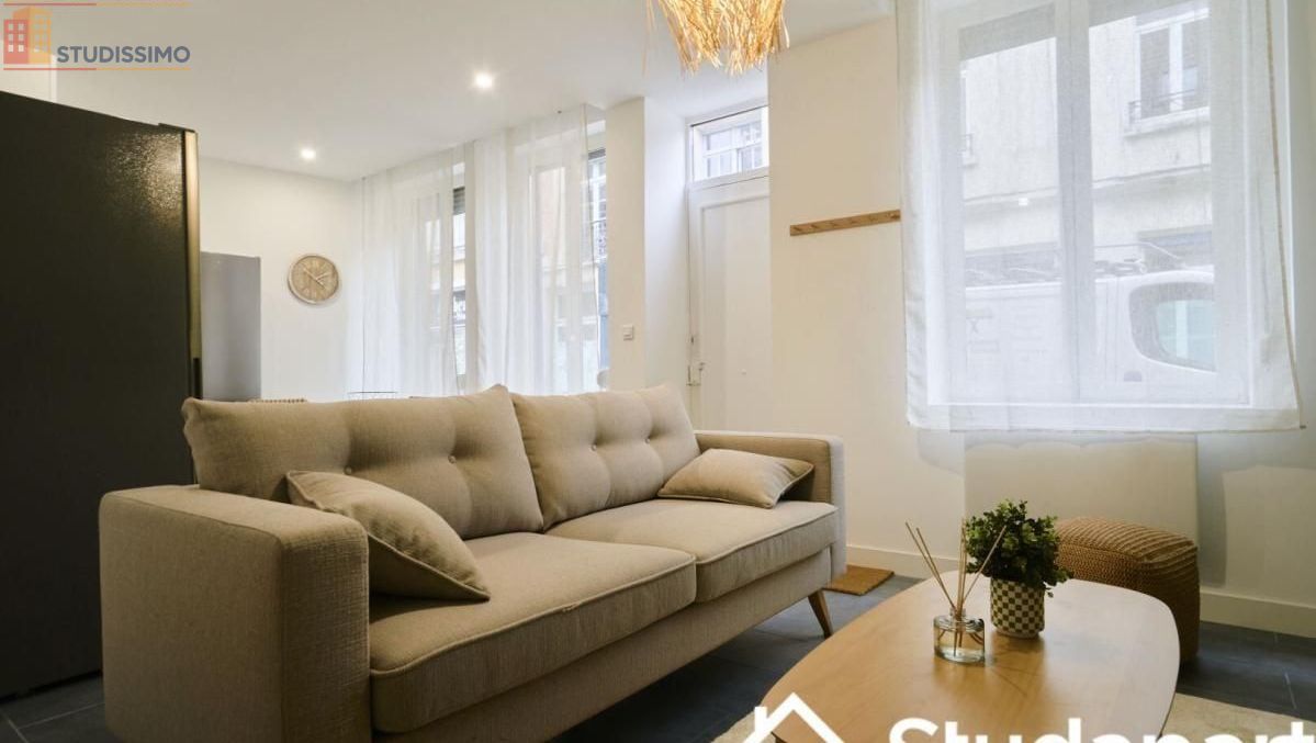 Studio meublé 10m² Lille - Meublé, DPE A - Photo 8