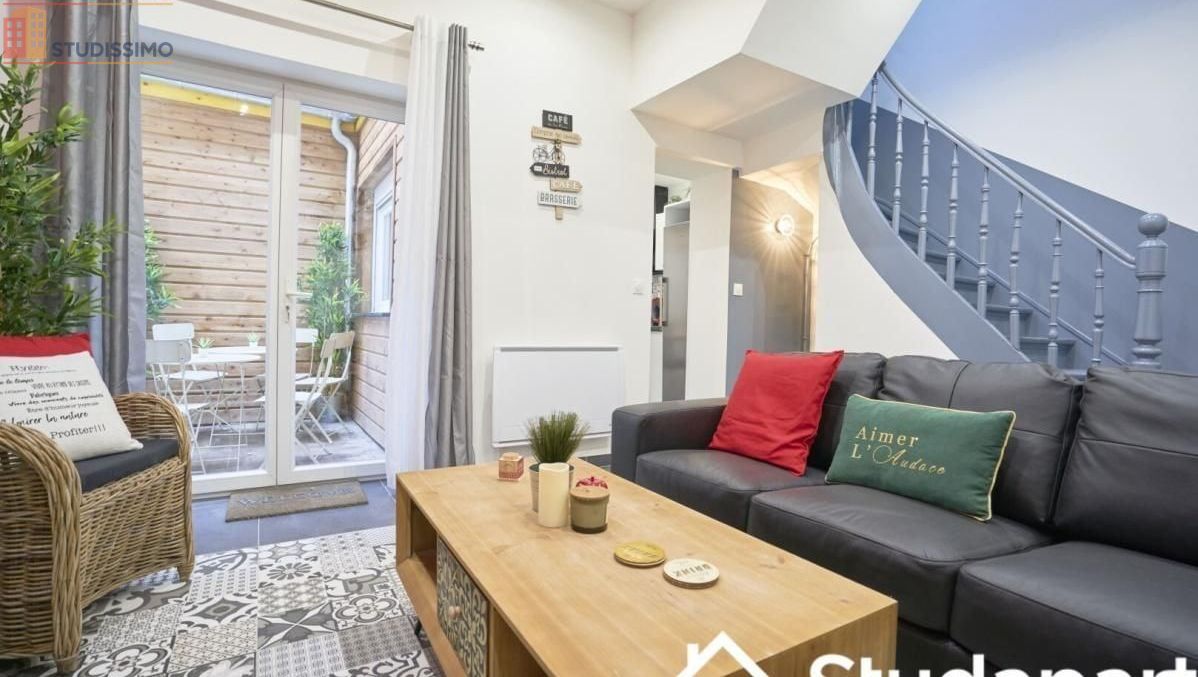 Studio meublé 14m² Lille 59000 - Meublé, DPE A - Photo 3
