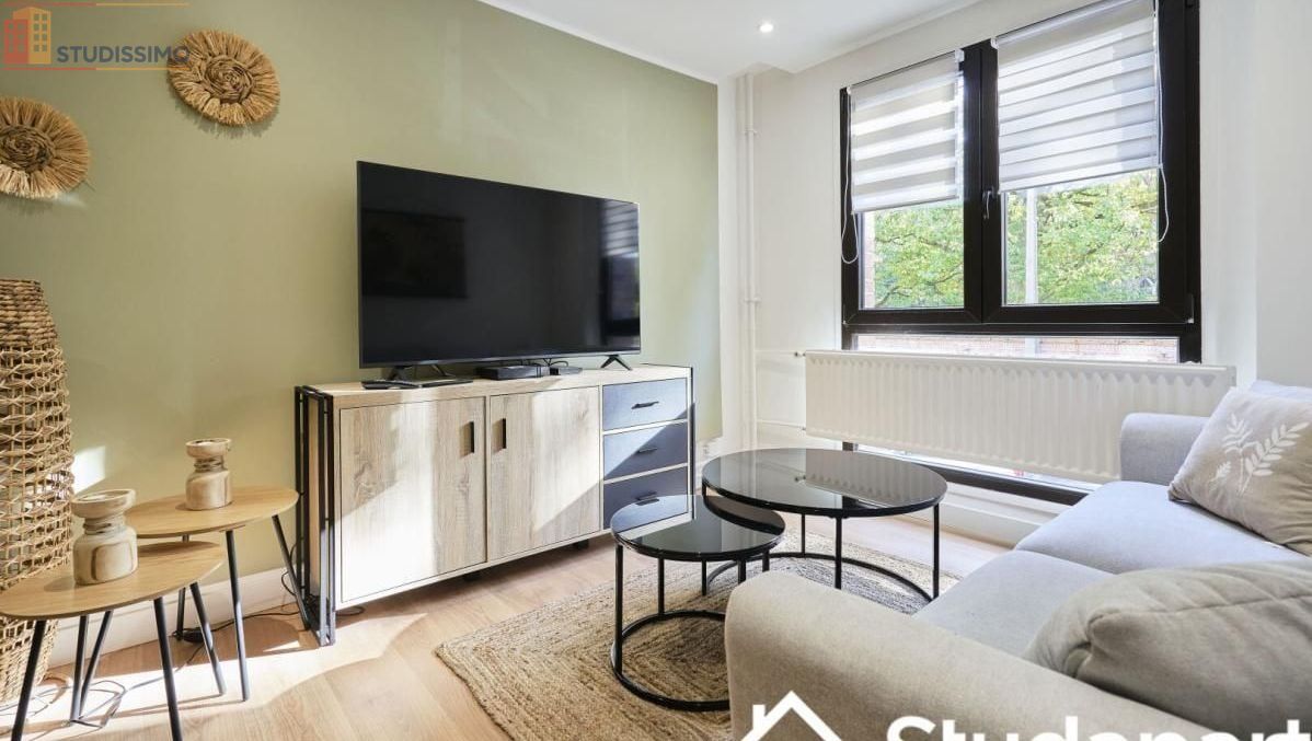 Studio meublé 9m² Lille 59000 - Meublé, DPE A - Photo 1