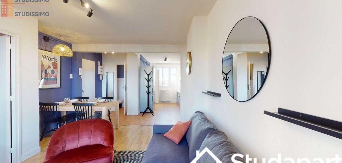 Studio meublé 10m² Lille 59000 - Lumineux, 7e étage - Photo 9