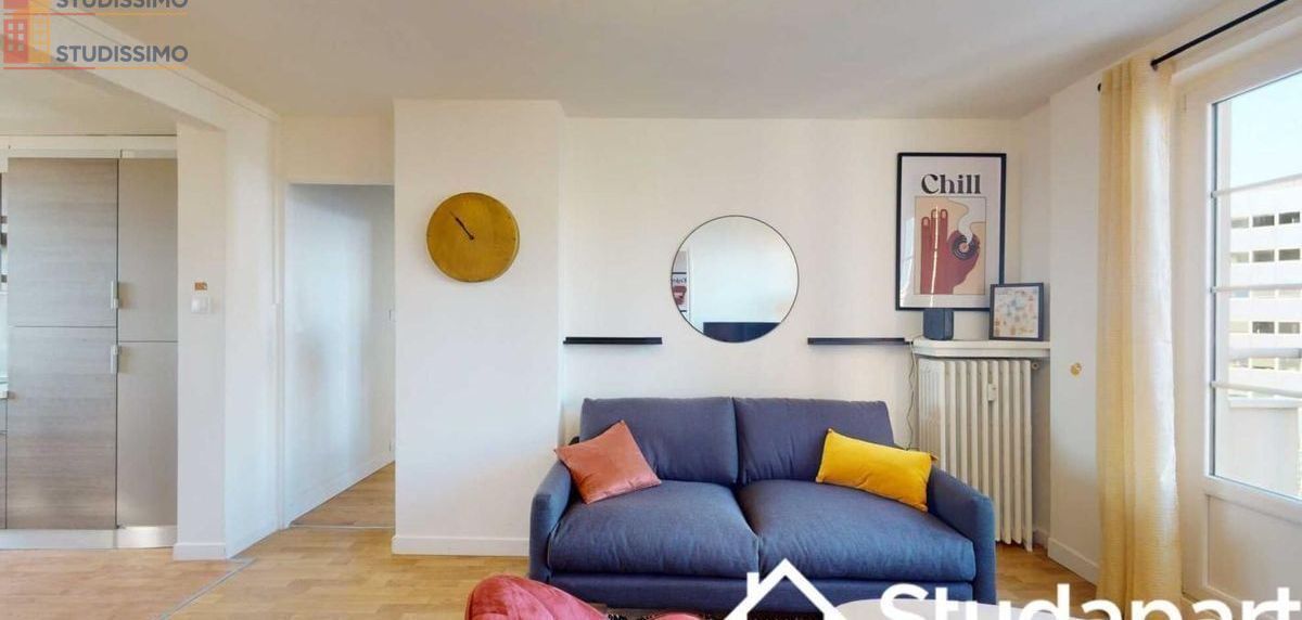 Studio meublé 10m² Lille 59000 - Lumineux, 7e étage - Photo 3