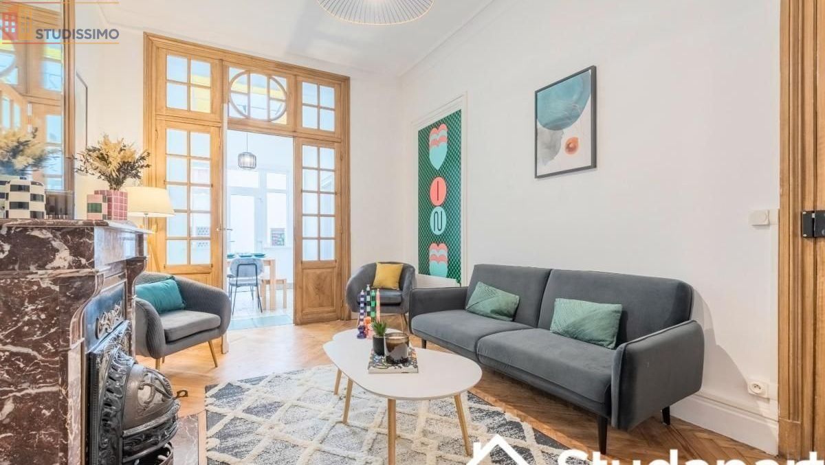 Studio meublé 13m² Lille 59800 - Meublé, DPE A - Photo 12