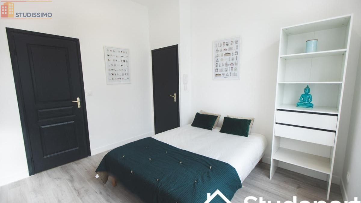 Studio meublé 19m² Lille centre - Calme, lumineux - Photo 2
