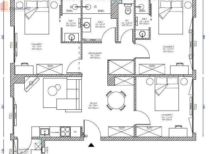 Studio meublé 13m² Loos - Meublé, 1er étage - Photo 7