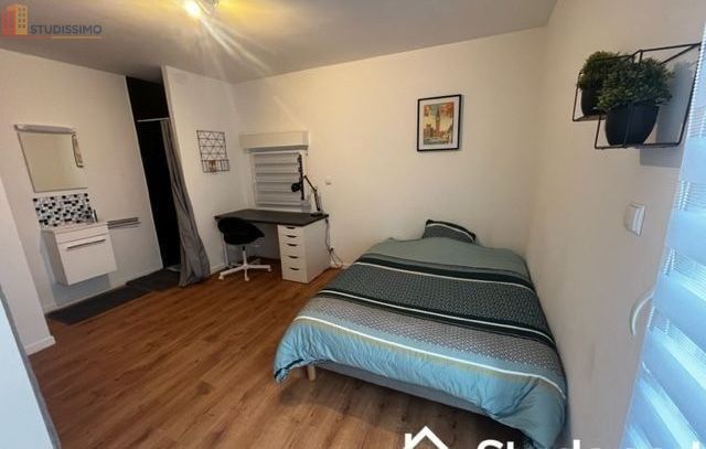 Studio meublé 12m² Tourcoing - Calme, lumineux - Photo 2