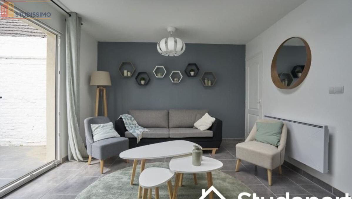 Studio meublé 13m² Lille 59000 - Meublé, DPE A - Photo 3