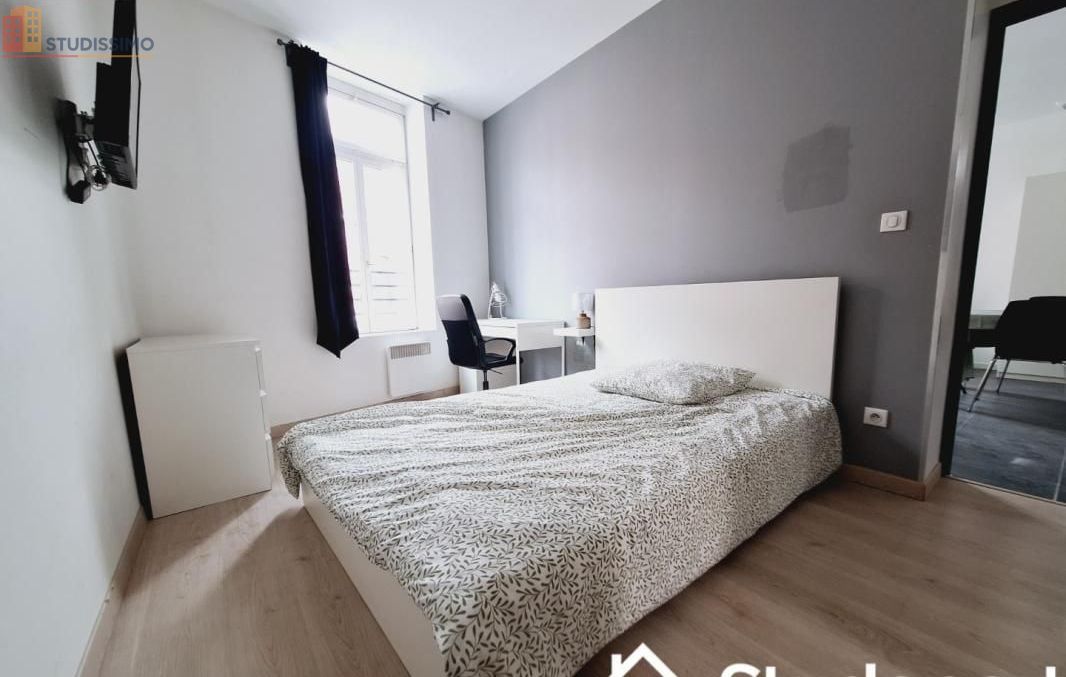 Studio meublé 16m² Roubaix - Lumineux, DPE A - Photo 3