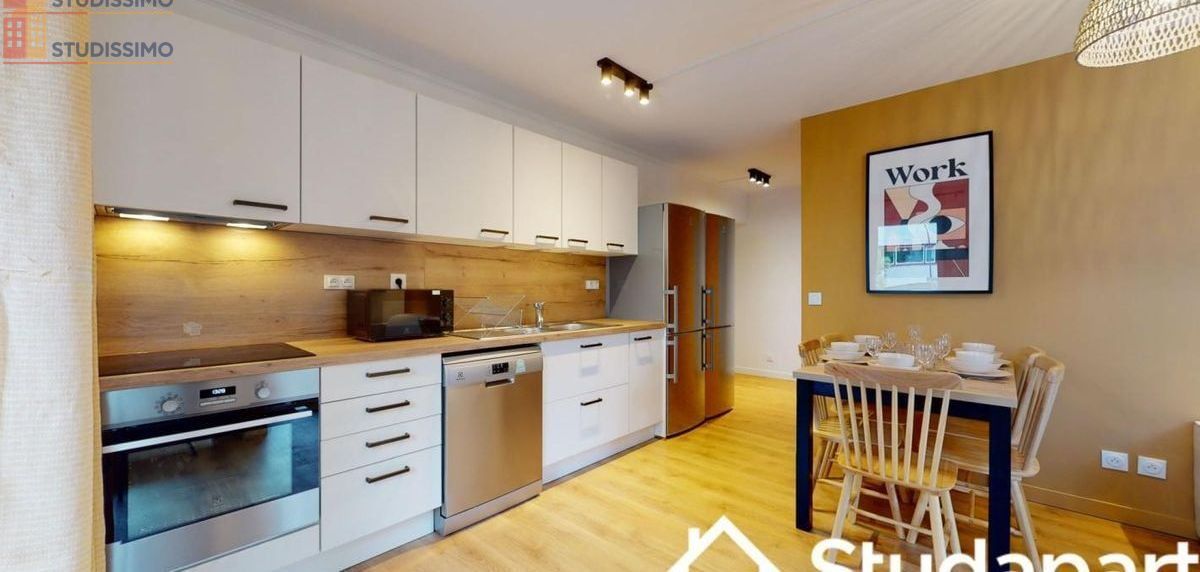 Studio meublé 51m² Lille 59800 - Lumineux, DPE A - Photo 6