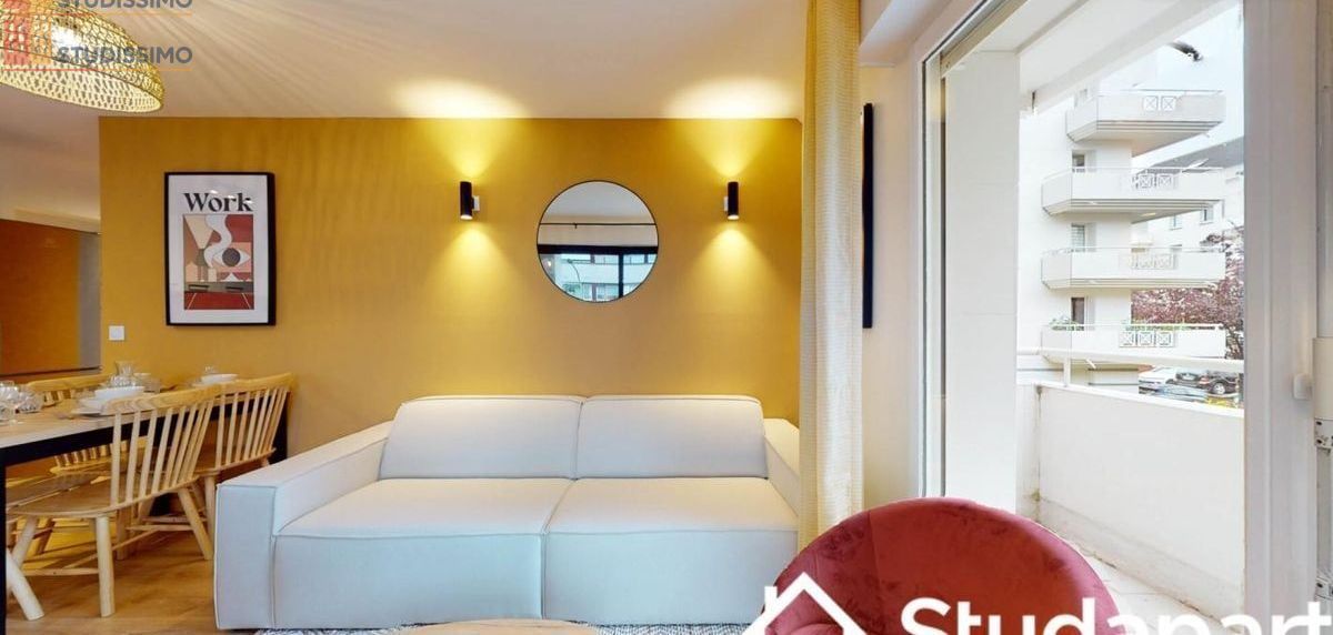 Studio meublé 51m² Lille 59800 - Lumineux, DPE A - Photo 2