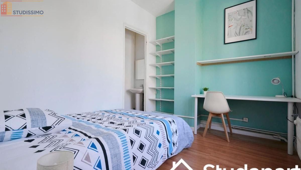 Studio meublé 10m² Roubaix - Meublé, 1 pièce - Photo 1