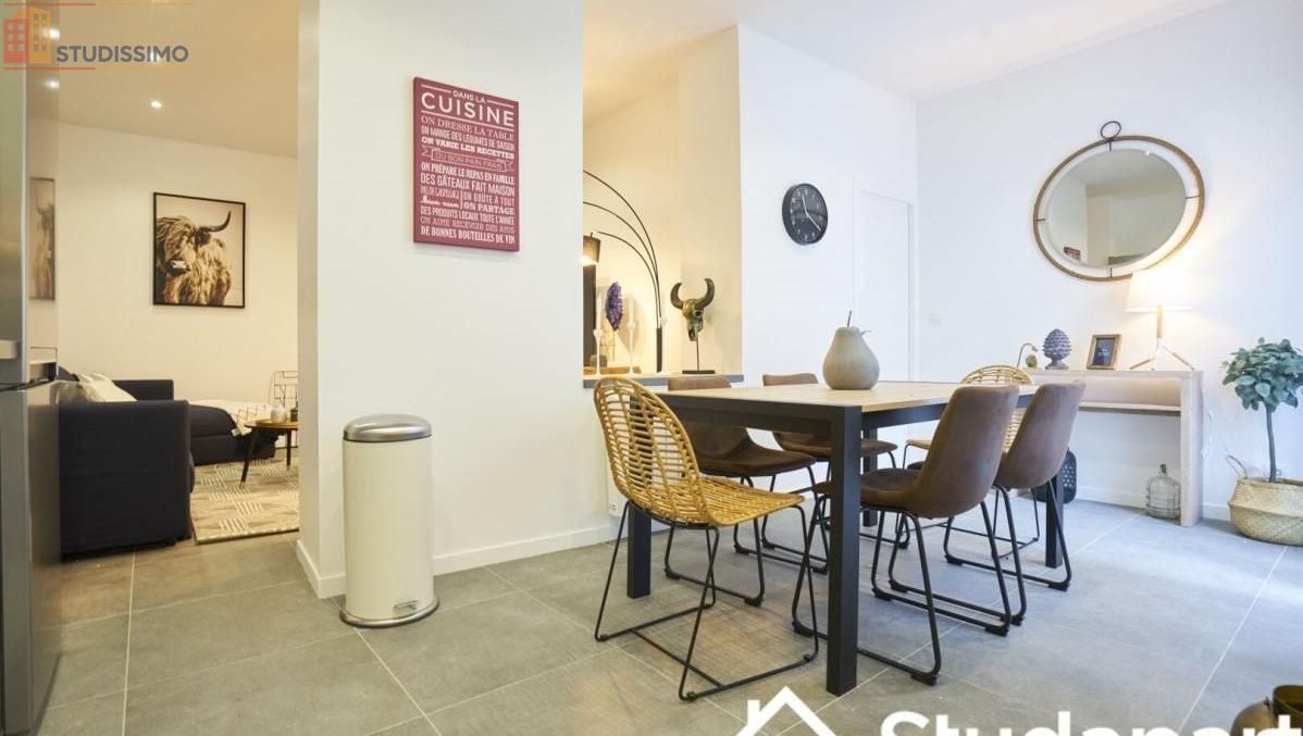 Studio meublé 14m² La Madeleine 59110 - Meublé, DPE A - Photo 2